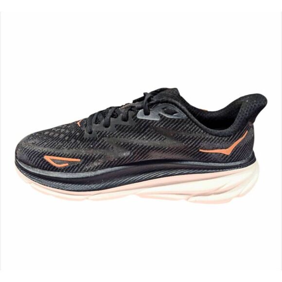HOKA ONE ONE Clifton 9 'Black Copper' Running Shoes Size 10B - Picture 6 of 12